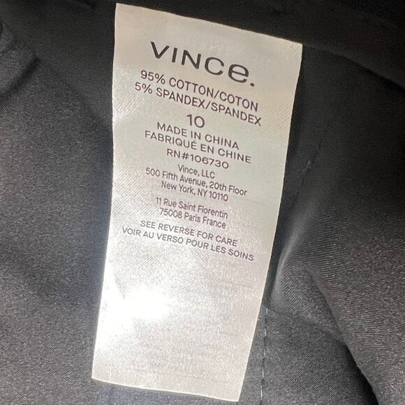 Vince Stretch Cargo Crop Pants Size 10 - Picture 6 of 7
